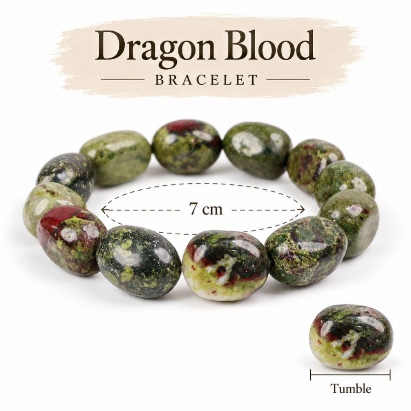 Dragon Blood Small Tumble Bracelet dragon blood small tumble bracelet