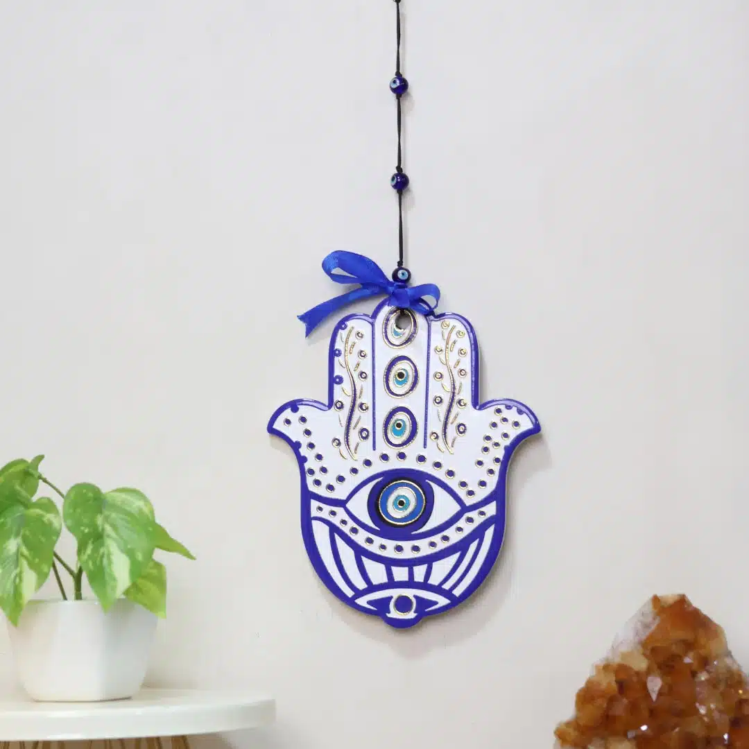 Evil Eye Hamsa Hand Wall Hanging-A Evil Eye Hamsa Hand Wall Hanging