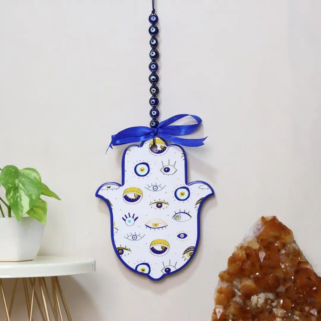 Evil Eye Hamsa Hand Wall Hanging-D Evil Eye Hamsa Hand Wall Hanging