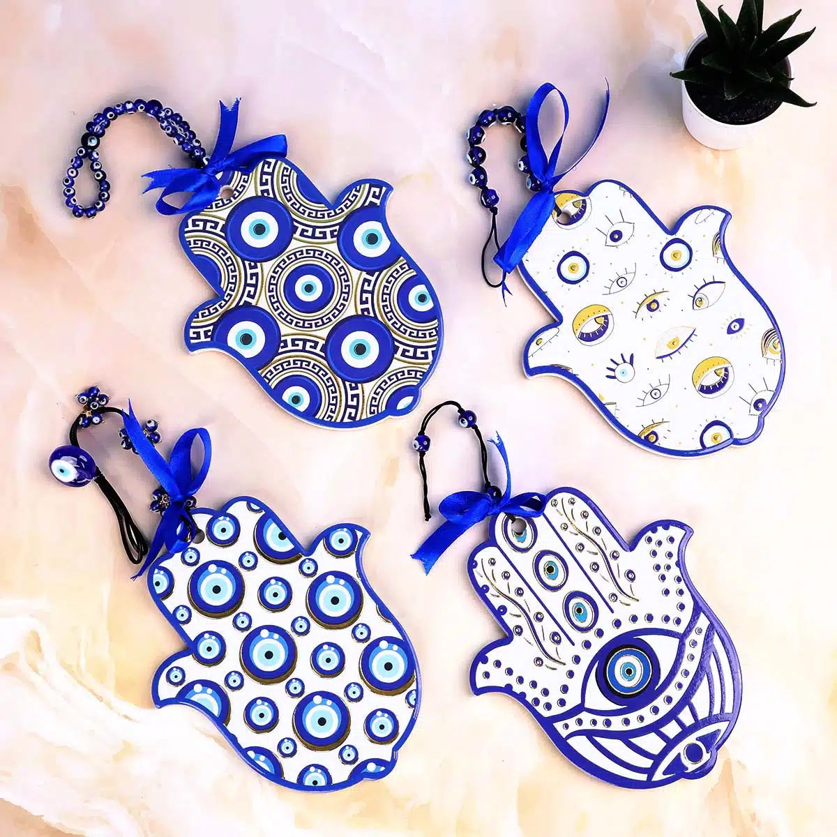 Evil Eye Hamsa Hand Wall Hanging Evil Eye Hamsa Hand Wall Hanging