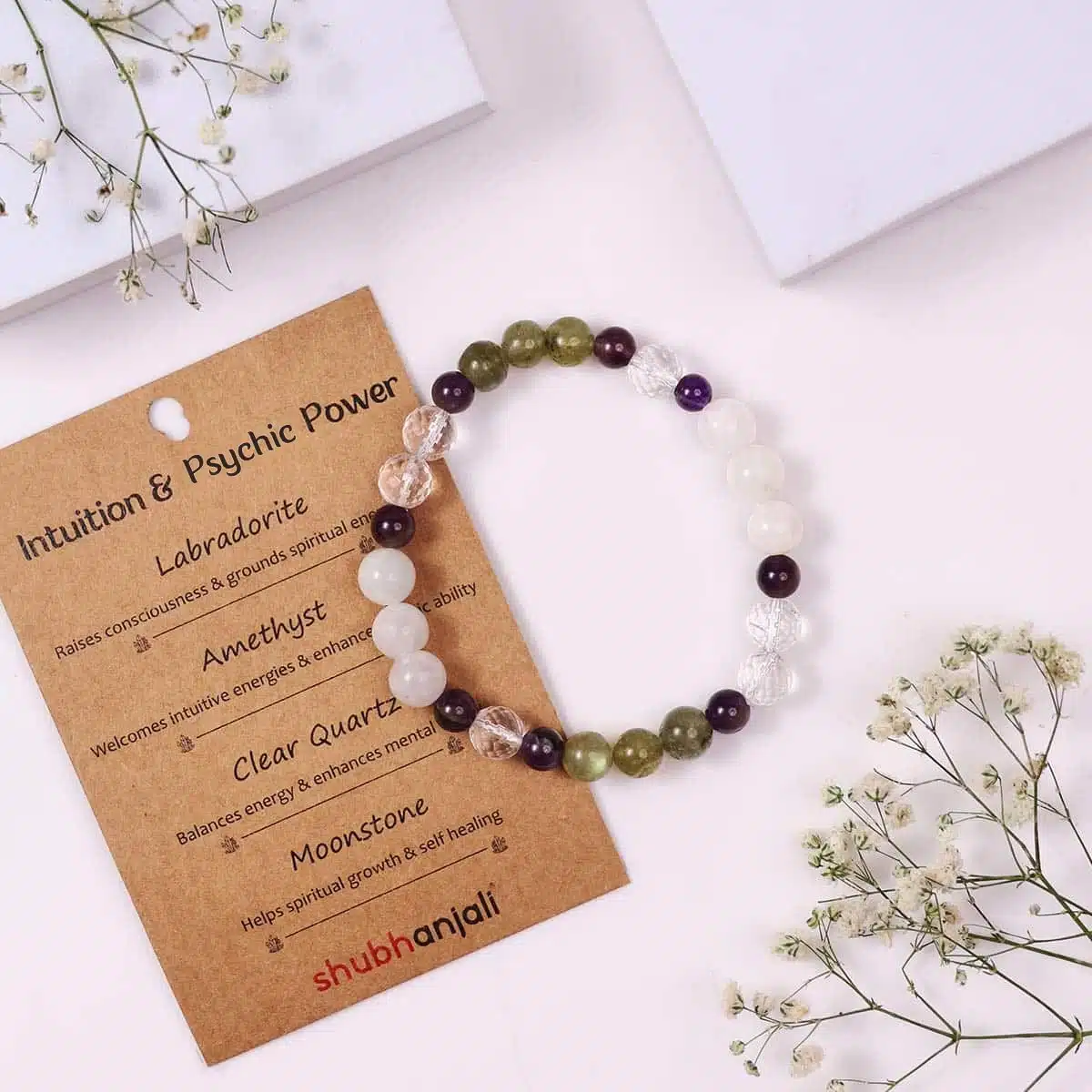 Intuition & Psychic Power Bracelet Shop Intuition & Psychic Power Customized Stone Bracelet