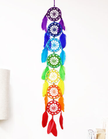 7 Chakra Colorful Dream Catcher