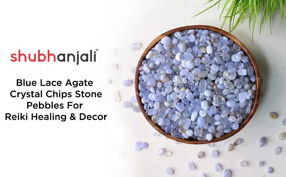 Shop Natural Blue Lace Agate Pebble Chips Stone