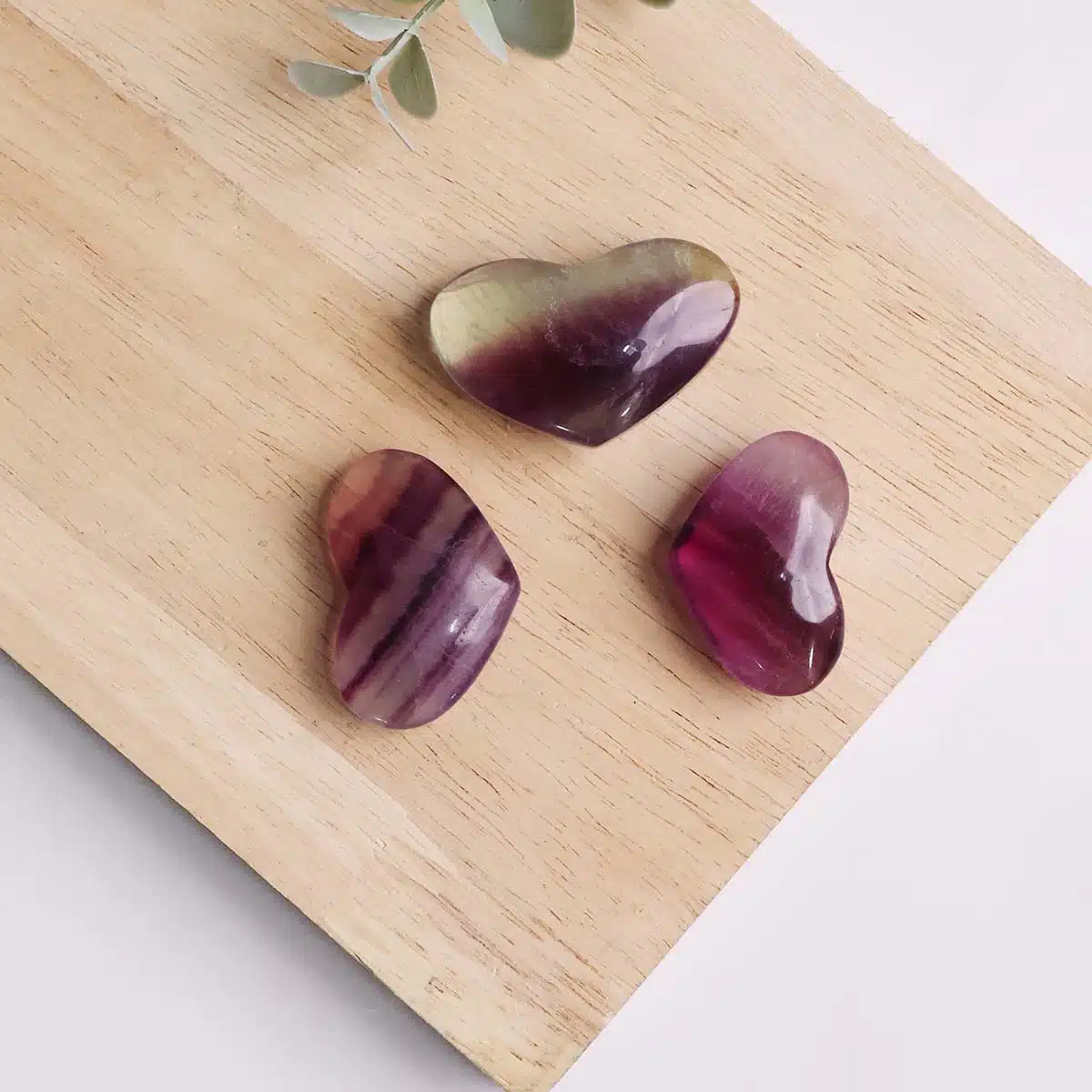 Shubhanjali-Multi Fluorite Heart Shape Stone_4 Shop Natural Multi Fluorite Heart Shape Stone