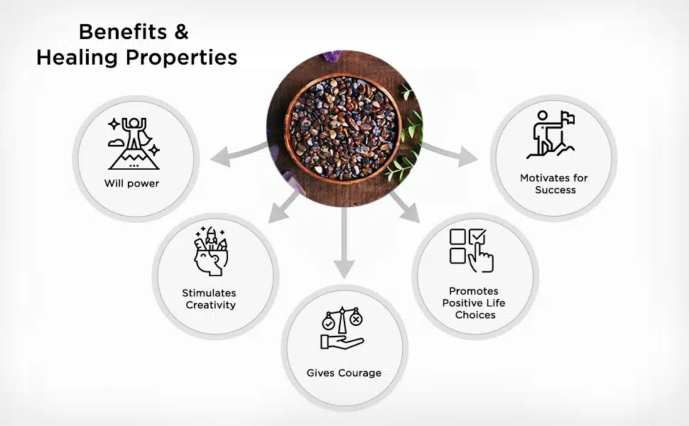 Shop Natural Pietersite Chips Pebble Stone