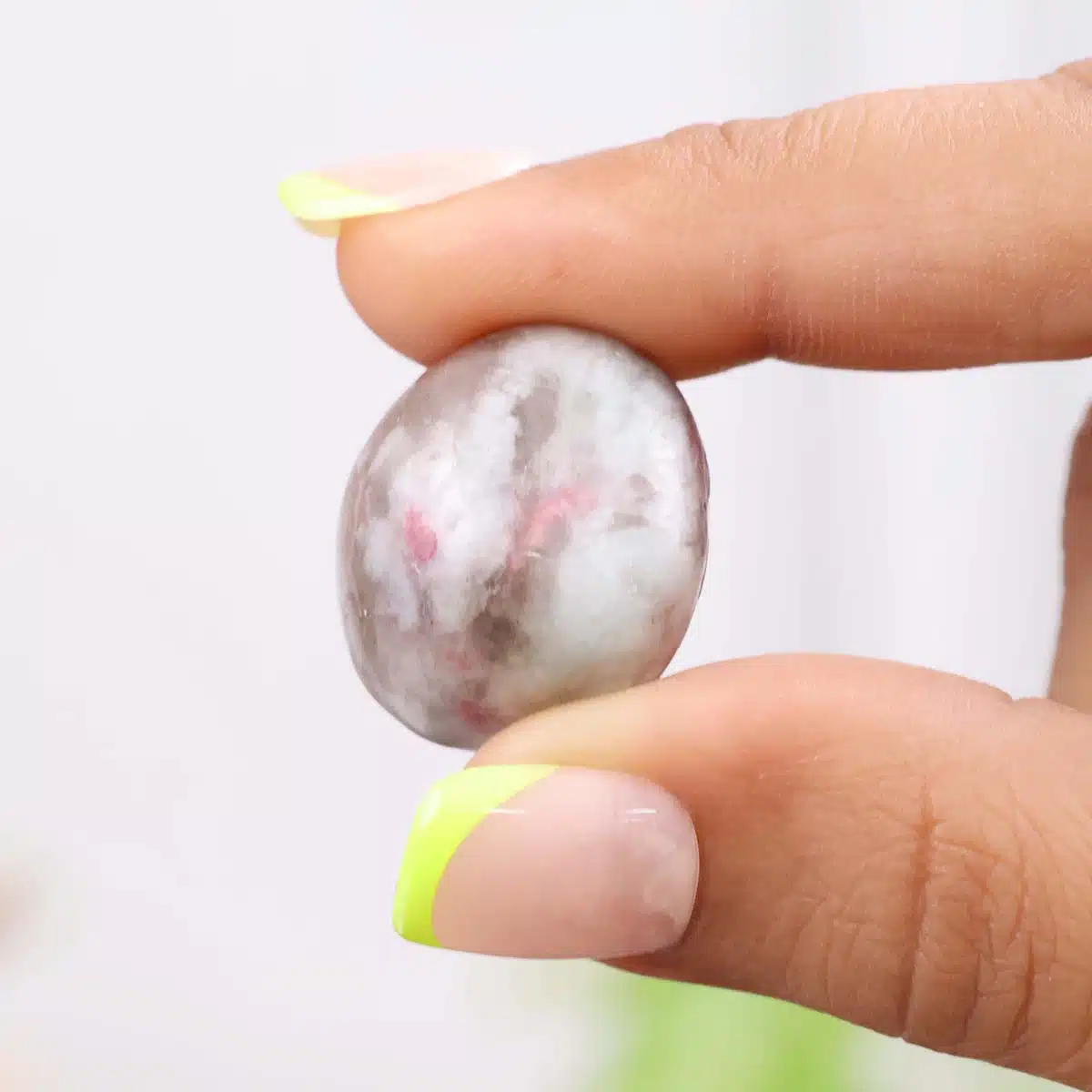 Shubhanjali-Purple Tourmaline Quartz Tumble Stone (1) Shop Purple Tourmaline Quartz Tumble Stone