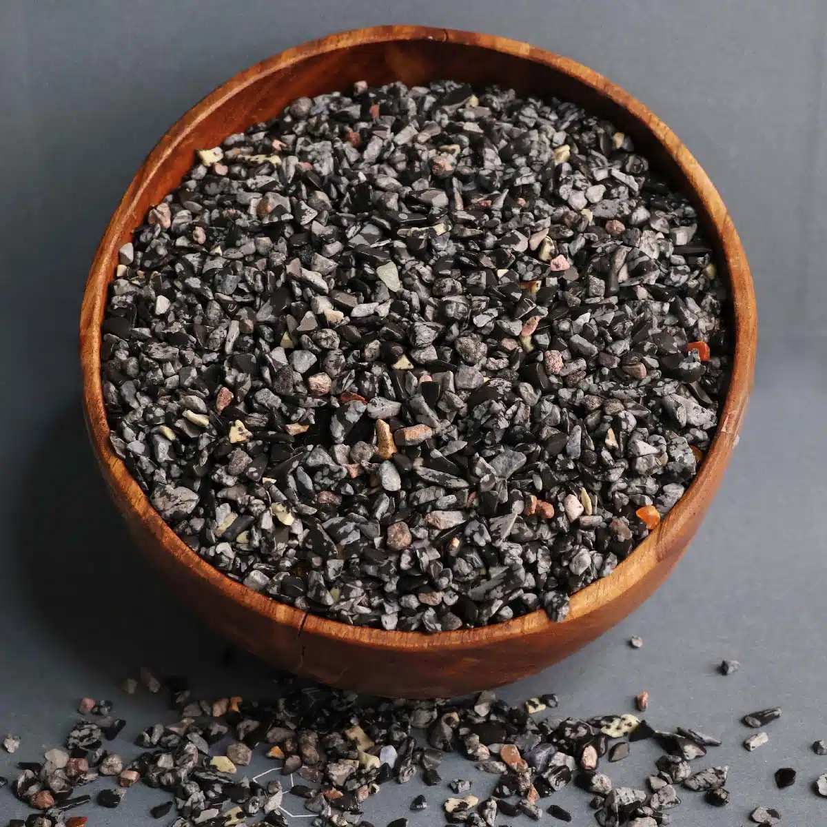 Shubhanjali-Snowflake Obsidian Chips Stone (4) Shop Natural Snowflake Obsidian Chips Pebble Stone