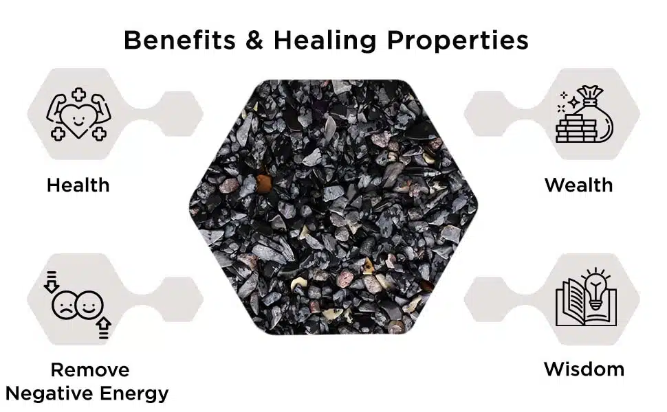 Shop Natural Snowflake Obsidian Chips Pebble Stone