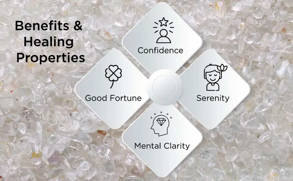 Shop Natural White Topaz Chips Pebble Stone