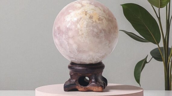 Flower Carnelian Sphere