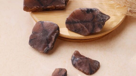 Chiastolite Raw Stone