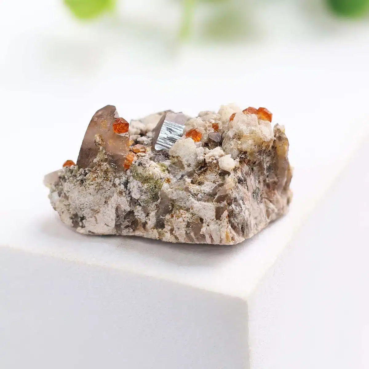 Shubhanjali-Garnet Raw Cluster (4) Shop Natural Garnet Raw Cluster