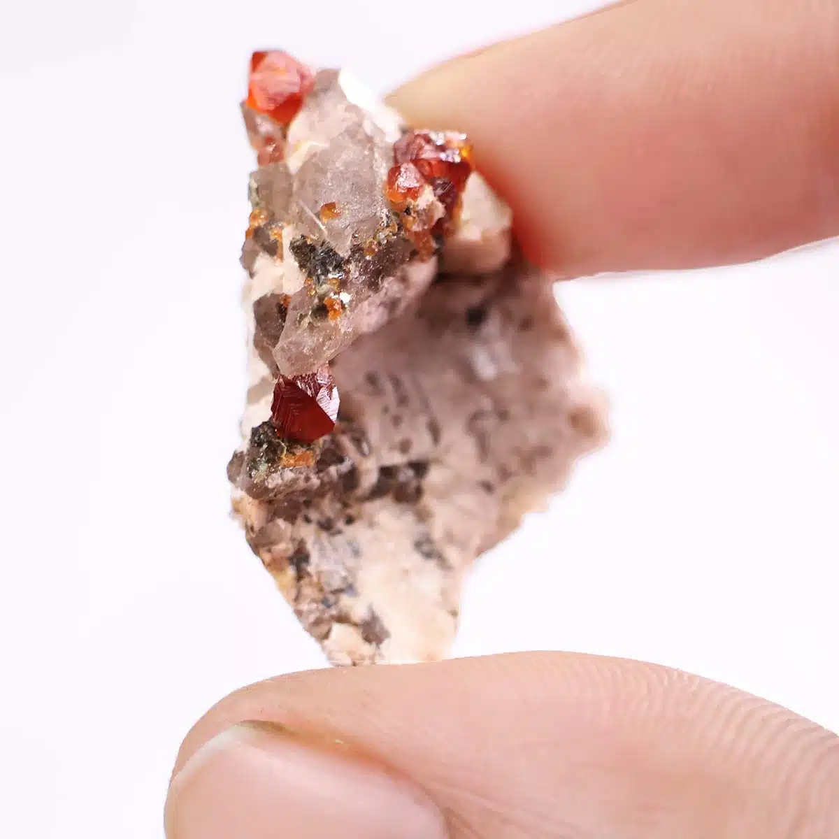 Shubhanjali-Garnet Raw Cluster (6) Shop Natural Garnet Raw Cluster