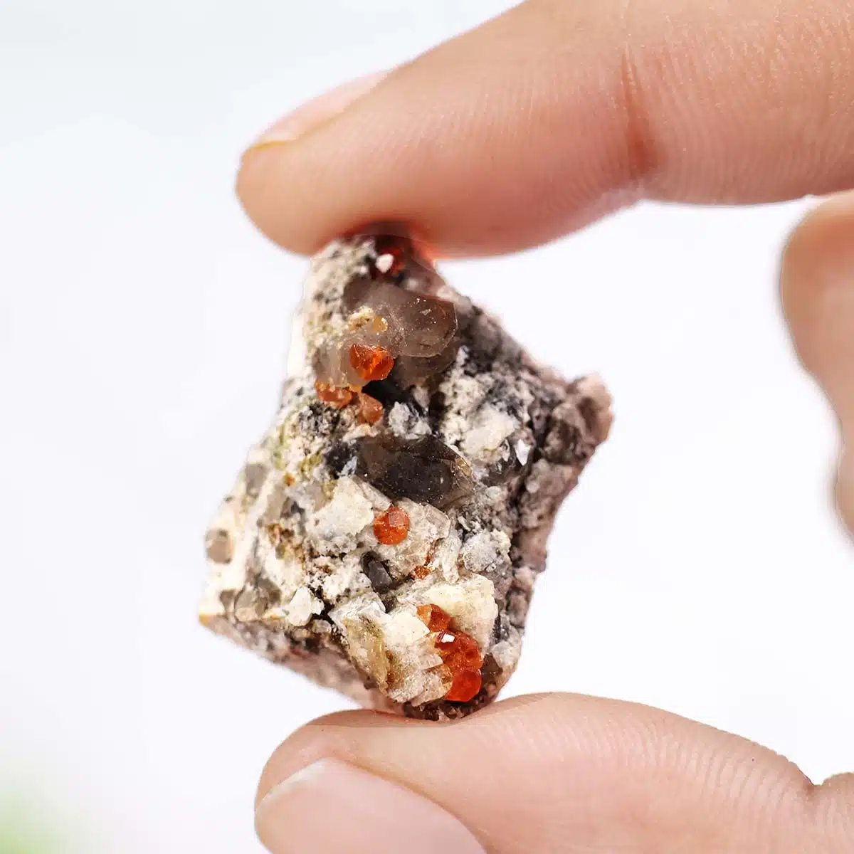 Shubhanjali-Garnet Raw Cluster (7) Shop Natural Garnet Raw Cluster