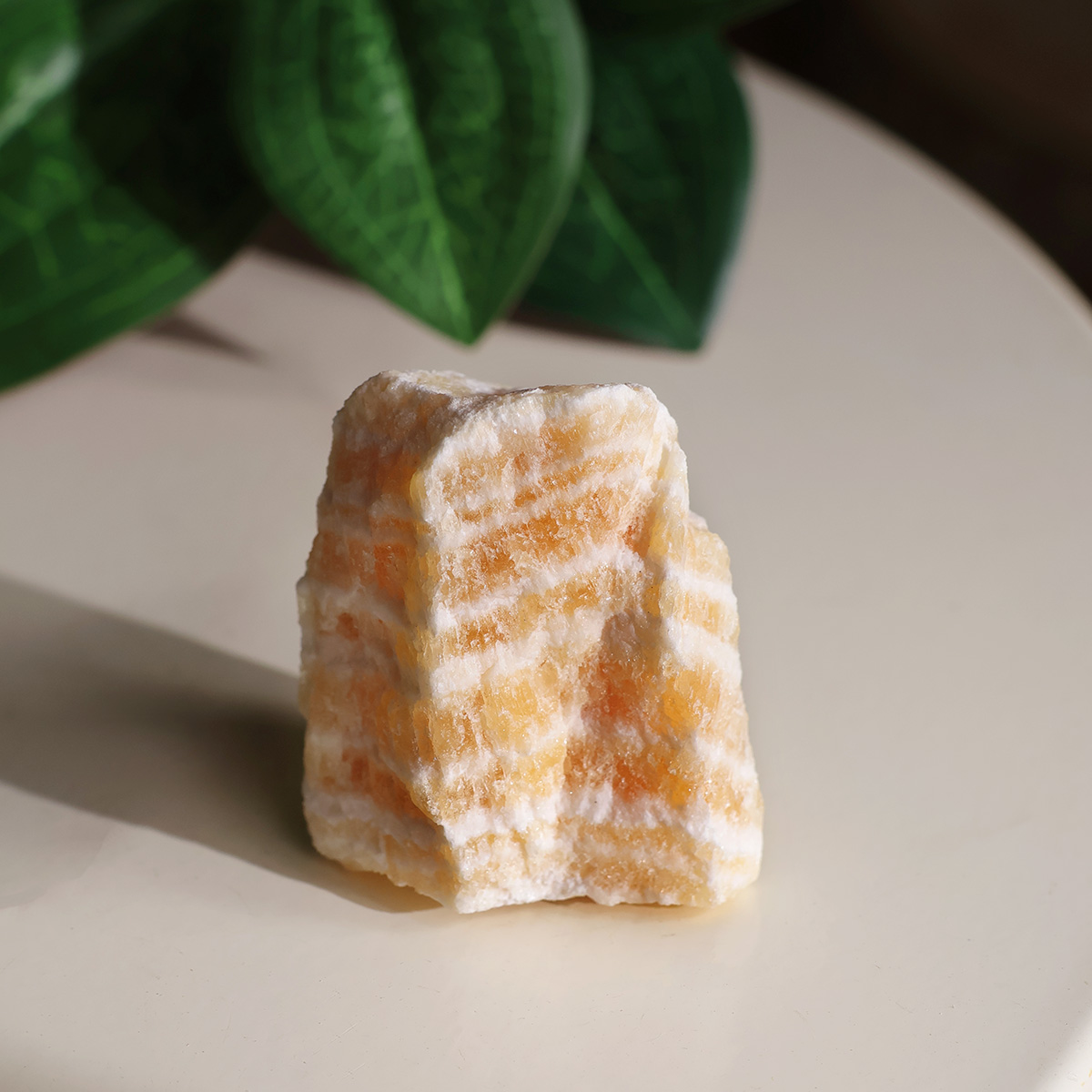 Yellow Calcite Raw Stone-Shubhanjali Store (3) yellow calcite raw stone