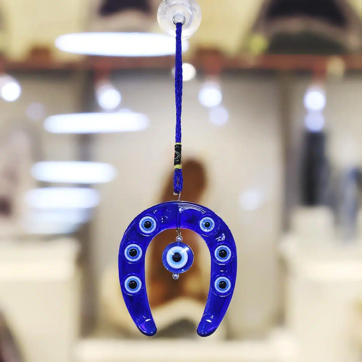 Evil Eye Horseshoe Wall Hanging Decor-Shubhanjali (5) Shop Evil Eye Horseshoe Wall Hanging Decor