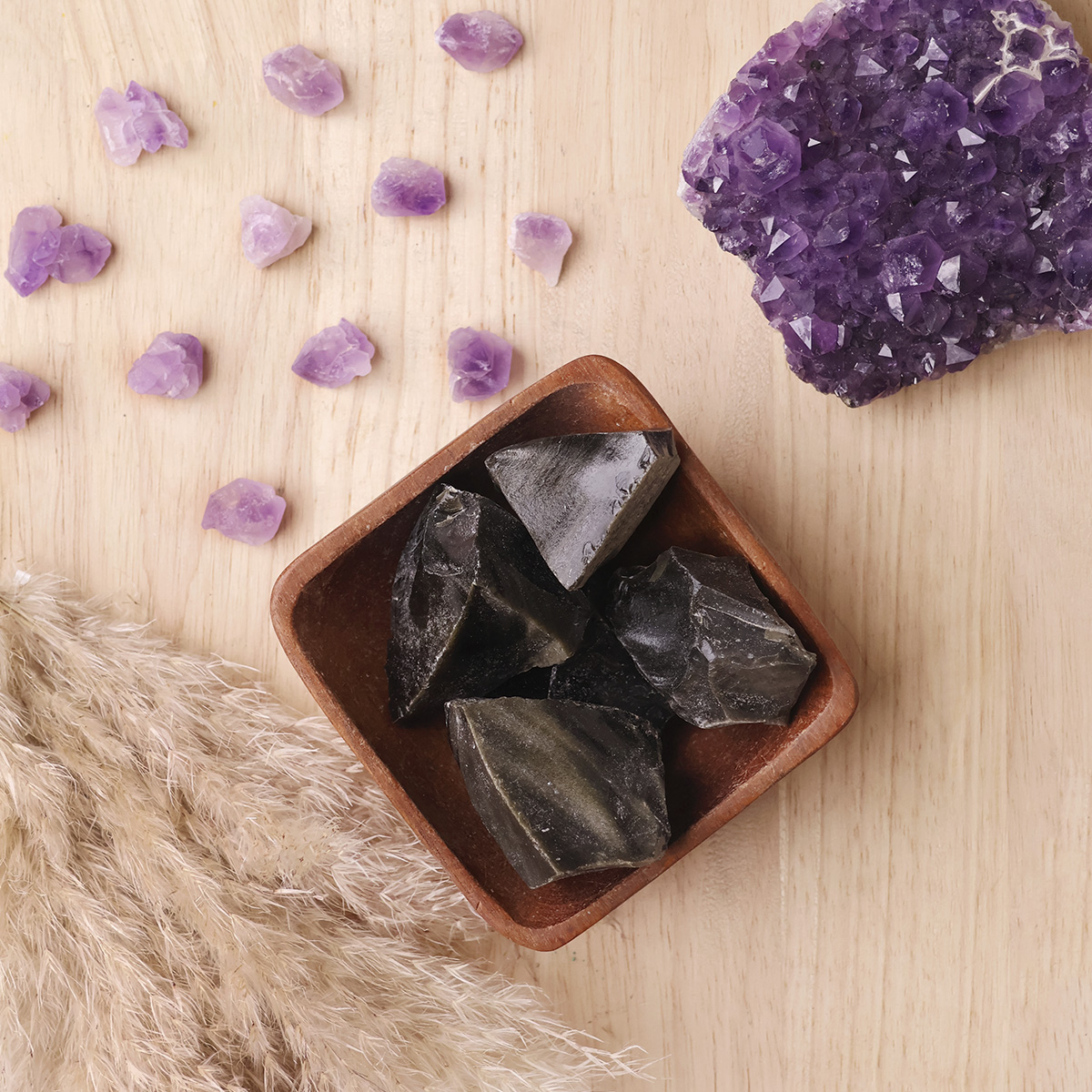 Golden Sheen Obsidian Raw Stone (2)