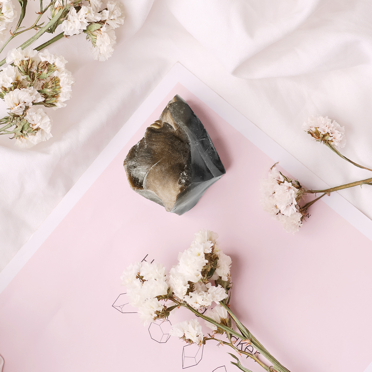 Golden Sheen Obsidian Raw Stone (4)