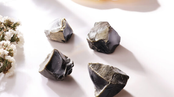 Golden Sheen Obsidian Raw Stone