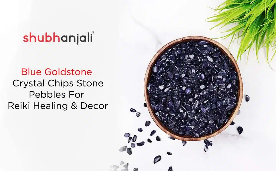 Shop Blue Goldstone Chips Stone
