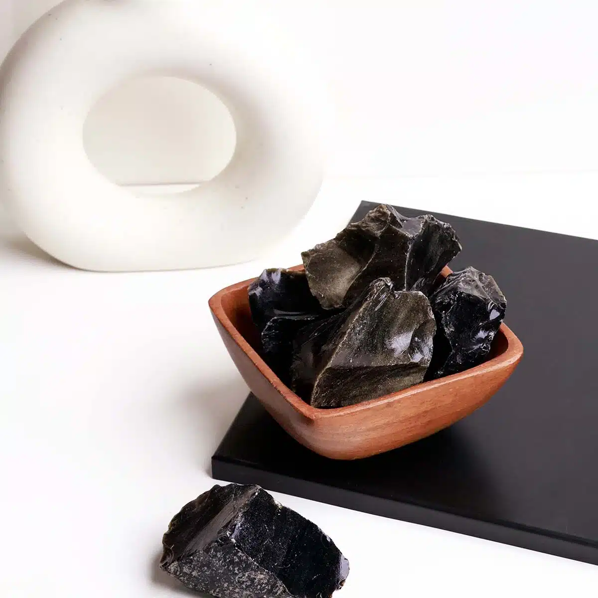 Shubhanjali-Golden Sheen Obsidian Raw Stone (3) Shop Golden Sheen Obsidian Raw Stone