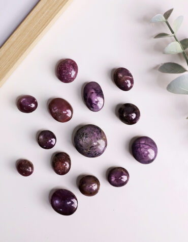 Shop Natural Star Ruby Crystal Oval Stone