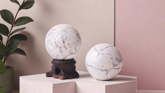 Howlite Sphere