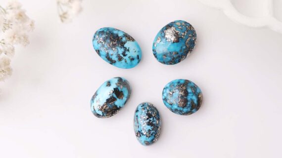 Persian Firoza Cabochon Stone