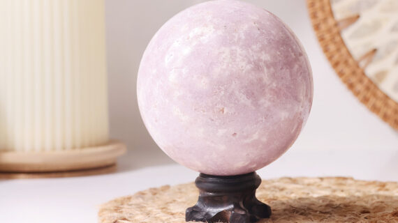 Pink Amethyst Sphere