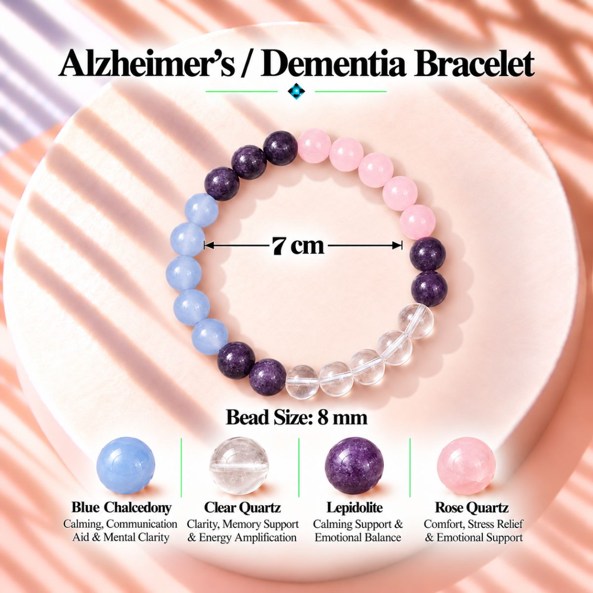 Alzheimer’s Dementia Bracelet alzheimer's / dementia bracelet
