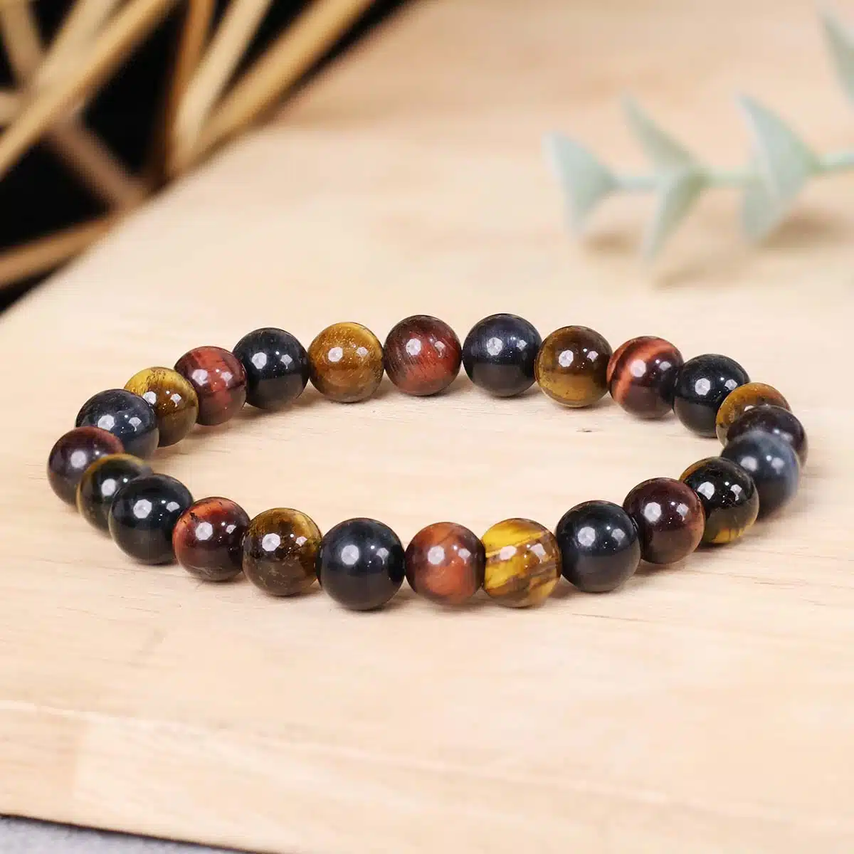 Customized Bracelet for Multi Tiger Eye Courage Intention (4) Shop Customized Crystal Bracelet for Multi Tiger Eye Courage Intention