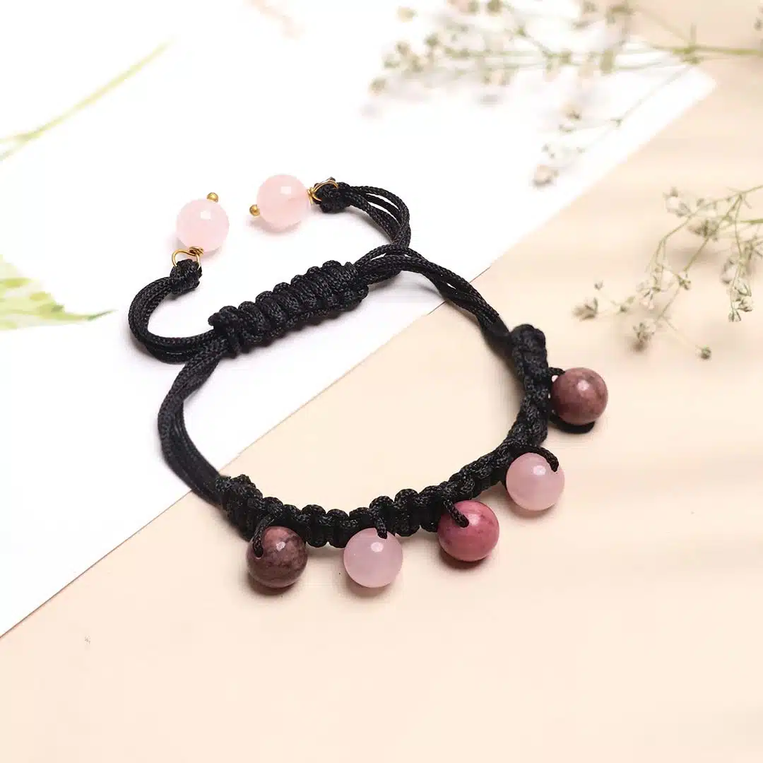 Shubhanjali-Knot Thread Bracelet for Love Intention (1) Shop Crystal Beads Knot Thread Bracelet for Love Intention