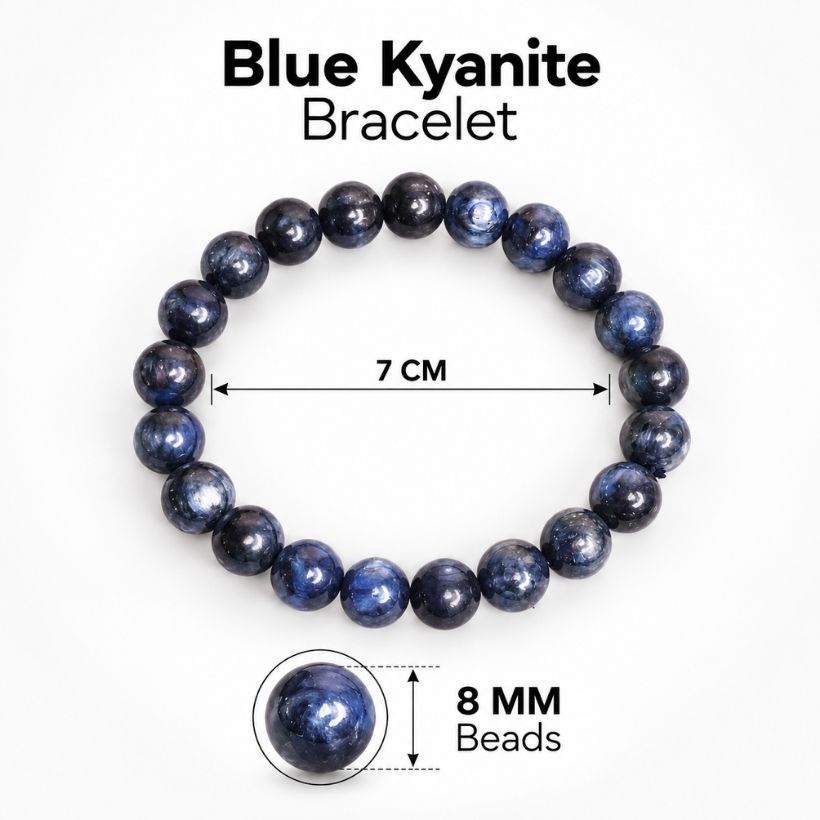 Blue Kyanite Bracelet blue kyanite bracelet