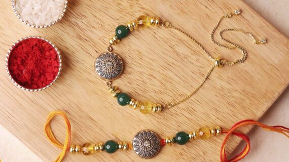 Money Magnet Rakhi With Hematite