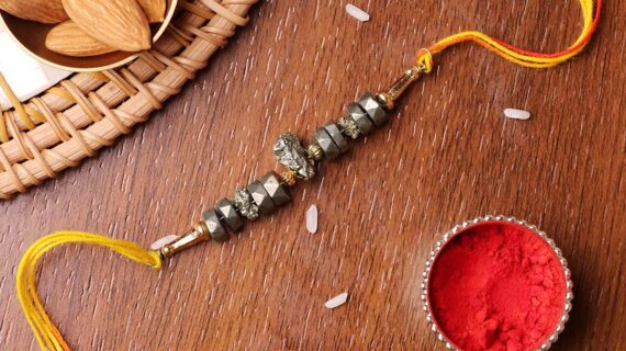 Pyrite Cluster Rakhi