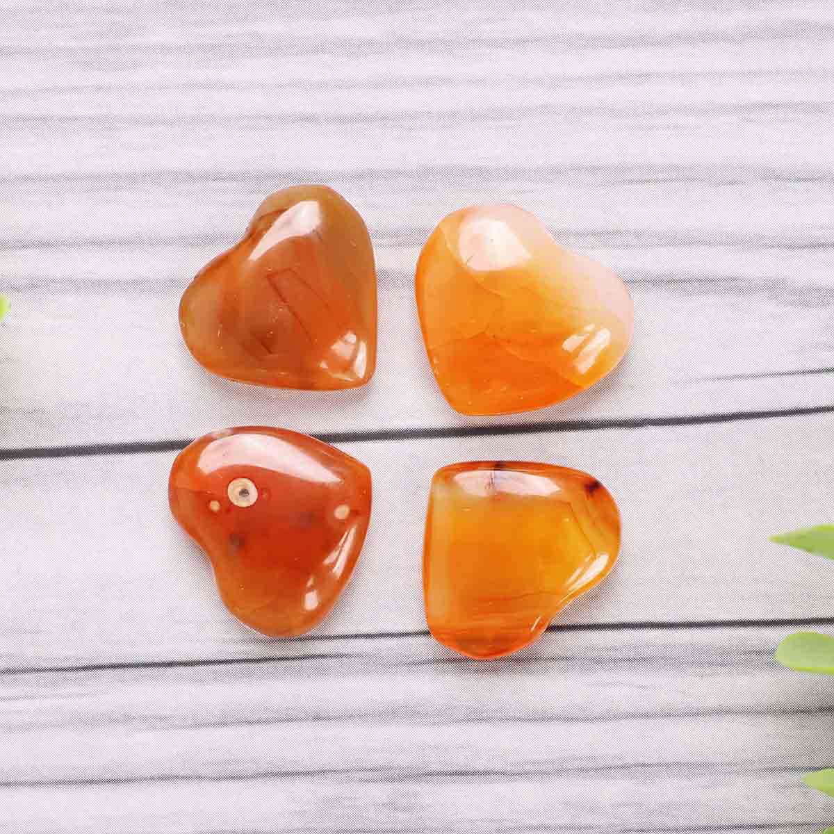 Red Carnelian Mini Heart Shape (2)