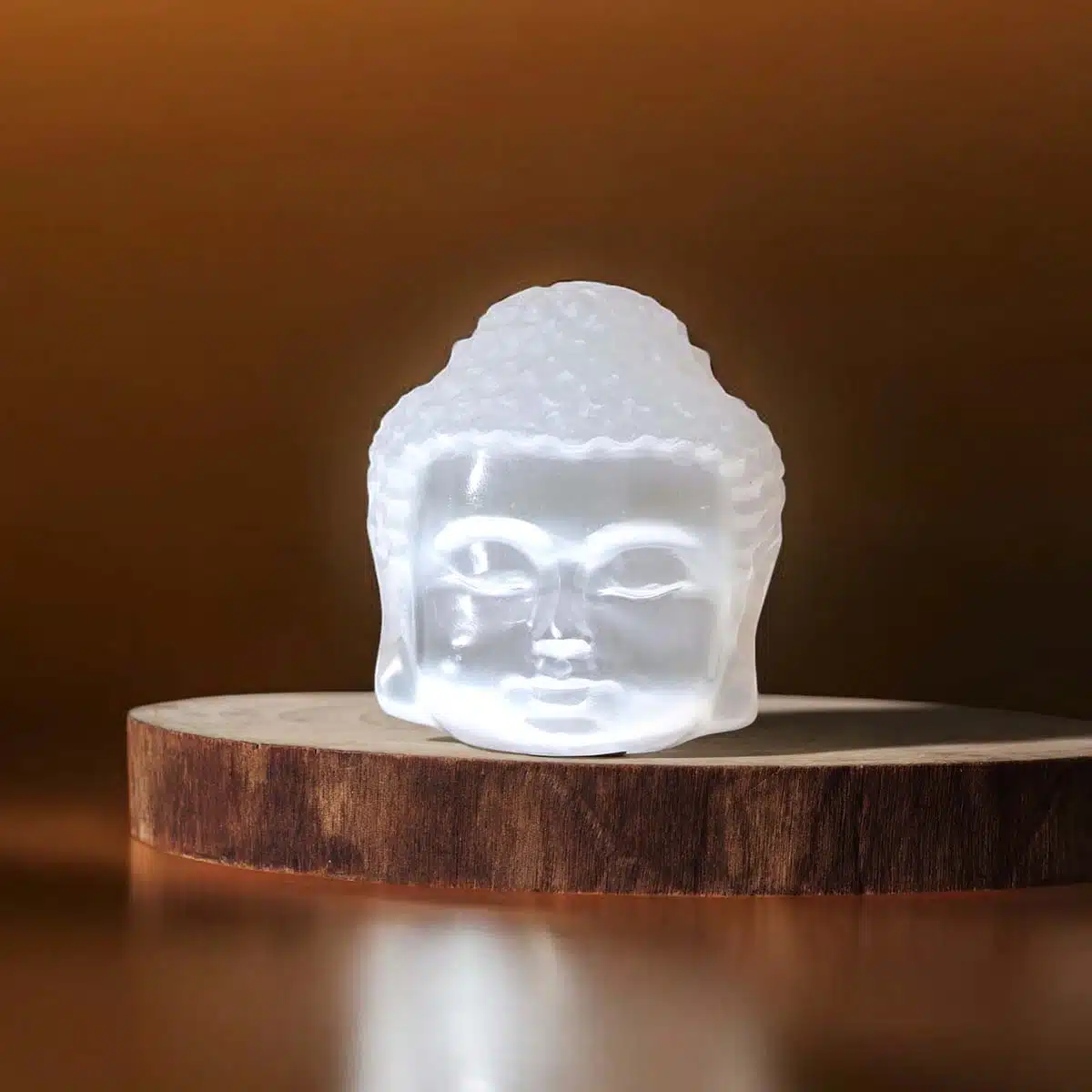Senenite Carved Buddha Head-Shubhanjali (1) Shop Senenite Crystal Carved Buddha Head