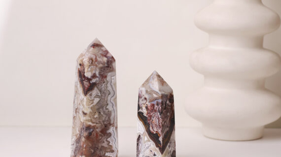 Crazy Lace Agate Tower
