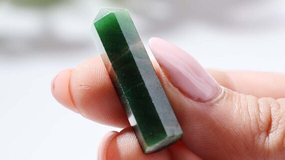 Green Jade Mini Pencil Point