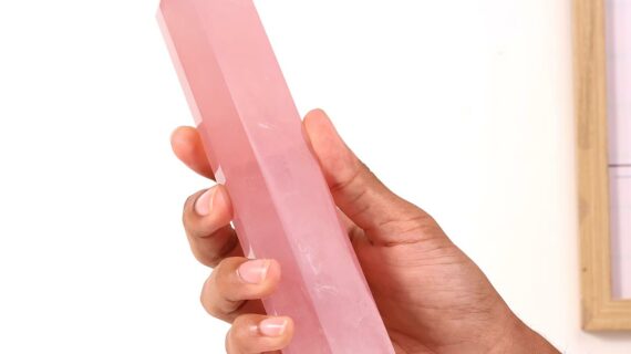Rose Quartz Pencil Point Big (HQ)