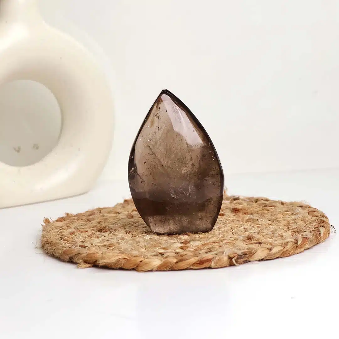 Smoky Quartz Ornament-Shubhanjali (3) Shop Natural Smoky Quartz Crystal Ornament
