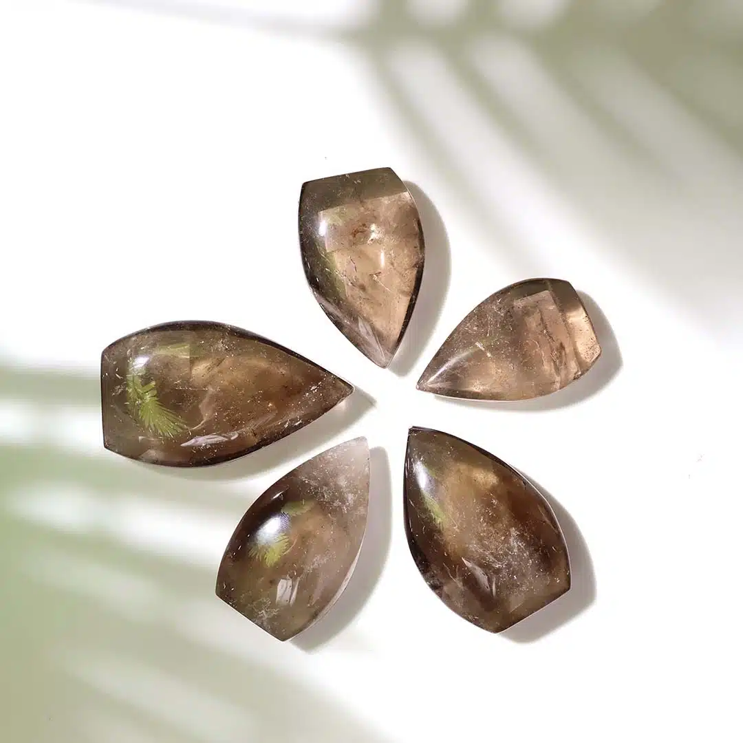 Smoky Quartz Ornament-Shubhanjali (6) Shop Natural Smoky Quartz Crystal Ornament