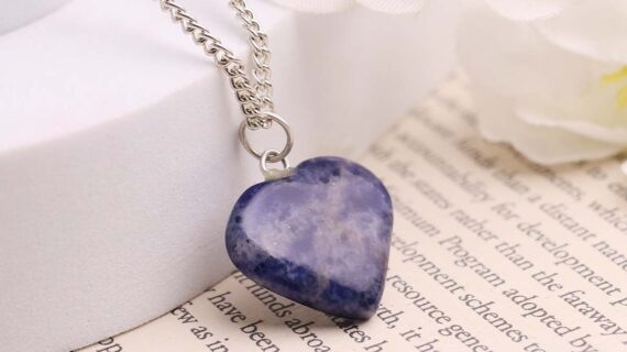 Sodalite Mini Heart Pendant