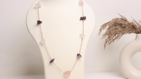 Mental Peace And Calming Raw Necklace