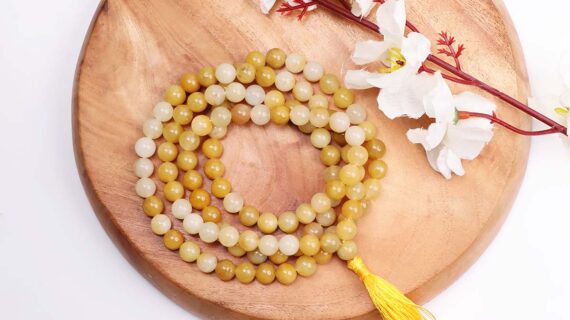 Yellow Aventurine Jaap Mala – 8MM
