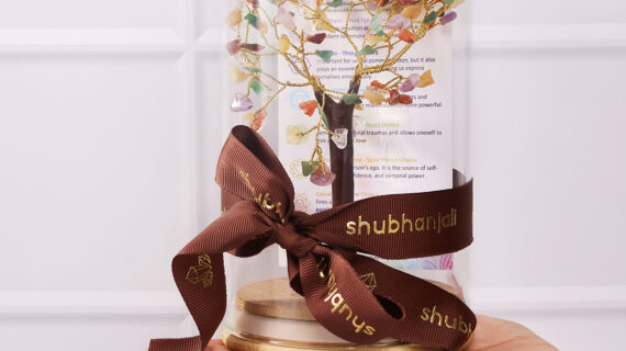7 Chakra Tree In Jar