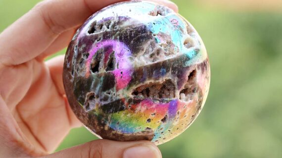 Aura Sphalerite Sphere / Ball