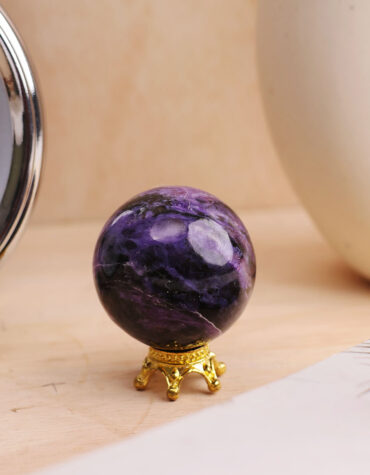 Shop Natural Charoite Crystal Mini Ball