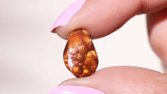 Mexican Fire Opal Cabochon