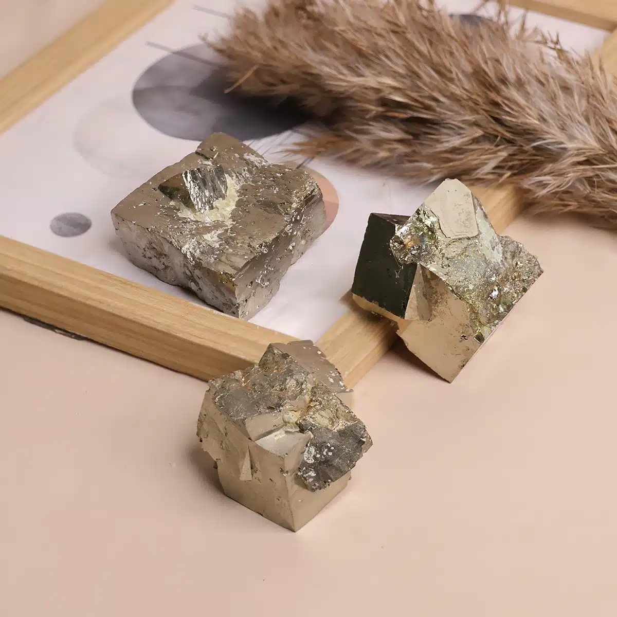 Pyrite Polished Cube-Shubhanjali (11) Shop Natural Crystal Pyrite Polished Cube